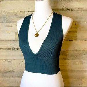 Out From Under Hailey Seamless Plunge Bra Top